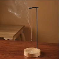 Ash-Free Wooden Incense Burner