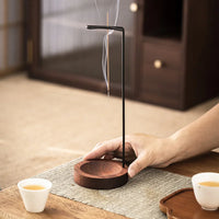 Ash-Free Wooden Incense Burner